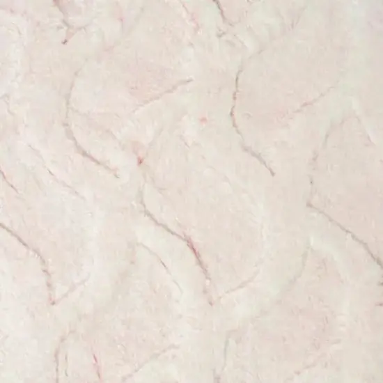 Luxe Cuddle Bunny Bailey Pinkaboo Fabric per yard {1}