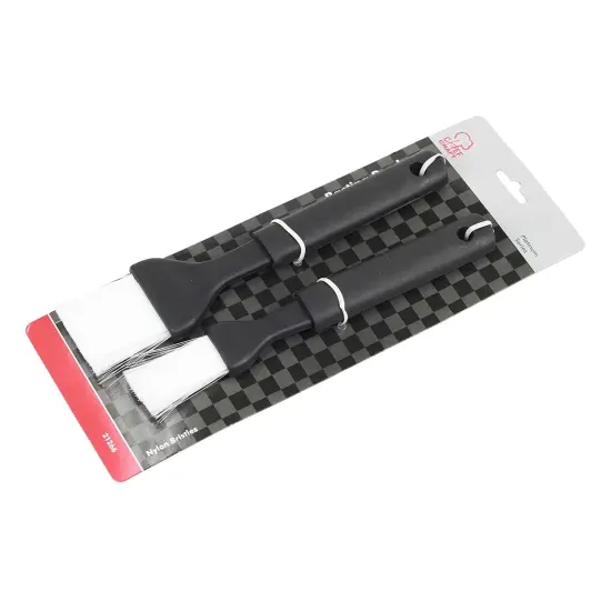 Chef Craft 2pc Basting Brush Set - Great for BBQ Sauces or Pastry Glazing {3}