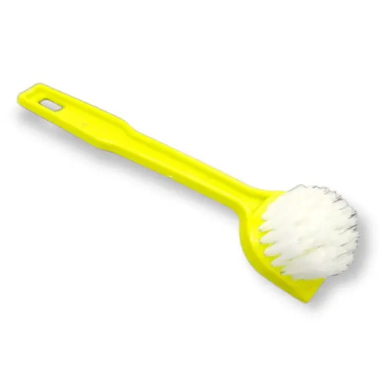 Handy Housewares 4pc Multi-Purpose Round Head Kitchen Dish Scrub Brush Set - Assorted Colors {3}