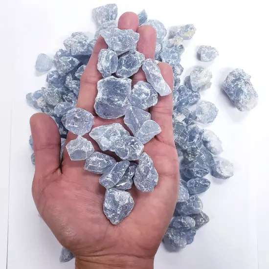 Rough Celestite Crystals - Bulk Rough Stones {1}