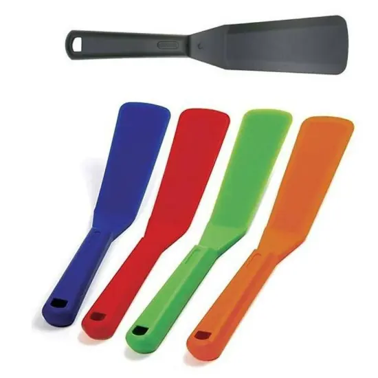 Norpro My Favorite Spatula - 11" Flexible Heat Resistant Nylon Turner Orange {2}
