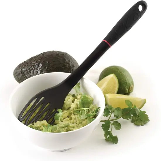 Norpro 11" Grip-EZ Fiskie Fork & Whisk Combo Tool - Mix Stir Blend & Fold {5}