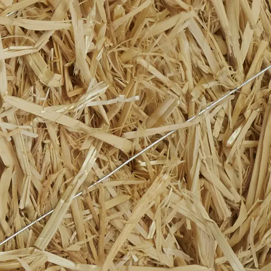 FloraCraft Decorative Natural Straw Bale-9.5"X12"X24" {4}
