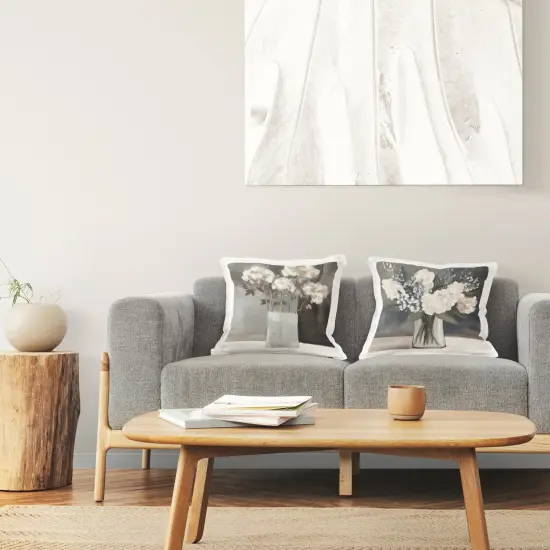 Stupell Industries Vase Of Grace Flowers 2 Piece Decorative Printed Throw Pillow Set design by Mona Grace, 18 x 7 x 18 {2}