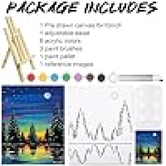 Paint Kit for Adult & Teen Sip and Paint Party {2}