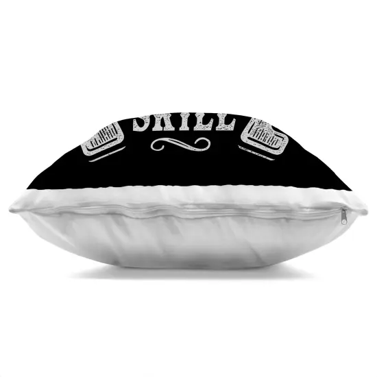 Stupell Industries Don't Confuse Luck with Skill Indoor Pillow, 18 x 7 x 18 {3}