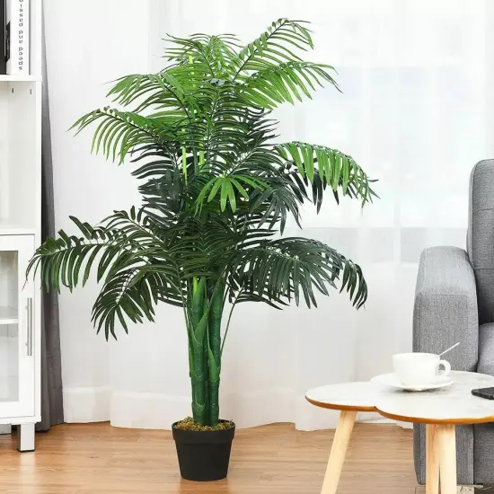 3.5-Feet Artificial Areca Palm Decorative Silk Tree with Basket In/Outdoor Home {3}
