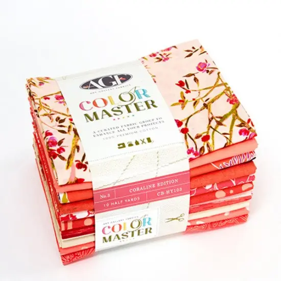 Coraline Color Master Half Yard Bundle by AGF Studio for Art Gallery (CB-HY103) {1}
