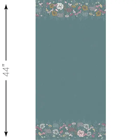 Growing Love Border in Teal (lol44811) | Love Letters | Becca Plymale | Art Gallery {1}