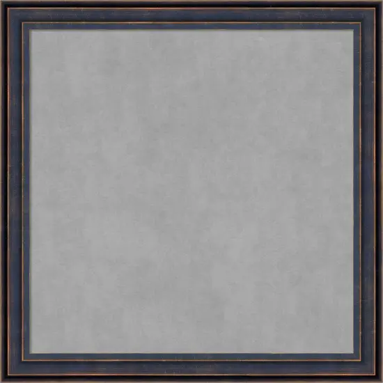 Dark Bronze Scoop Wood Framed Magnetic Board {1}