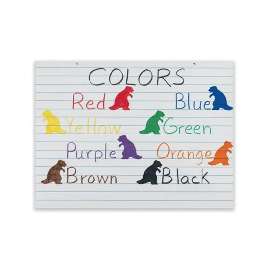 School Smart Primary Chart Newsprint Paper, 1 Inch Rule, 24 x 18 Inches, 100 Sheets {7}