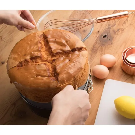 Juvale Unbleached Baking Parchment Paper Rounds with Easy Lift Tabs (9 in, 100 Sheets) Brown {1}