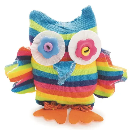 Sock Owl Craft Kit (Pack of 12) {1}