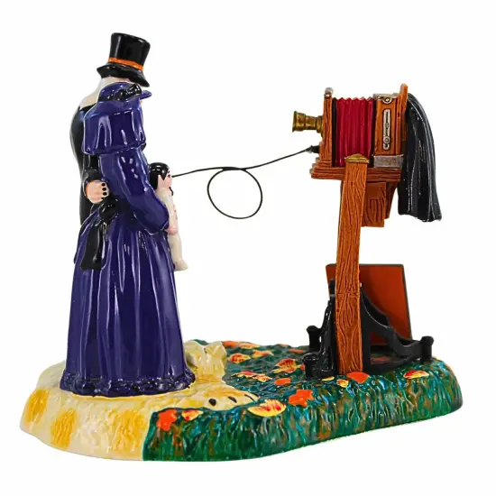 Department 56 Villages 4.25 In A Gravely Haunting-2007 Halloween Figurine , Halloween Decor Halloween Snow Village Photo Multicolored {2}