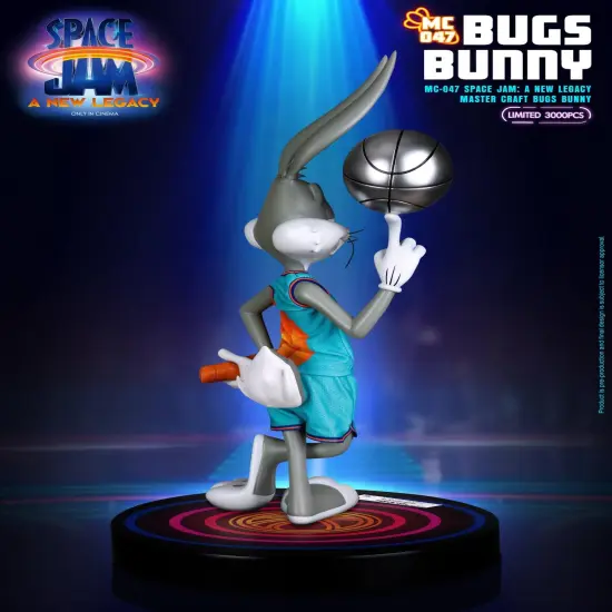 Space Jam: A New Legacy Master Craft Bugs Bunny Table Top Statue {6}