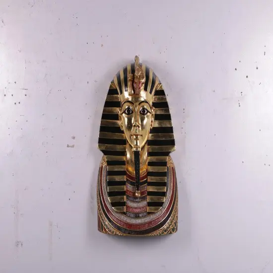 Egyptian Bust King Tut Life Size Statue {3}