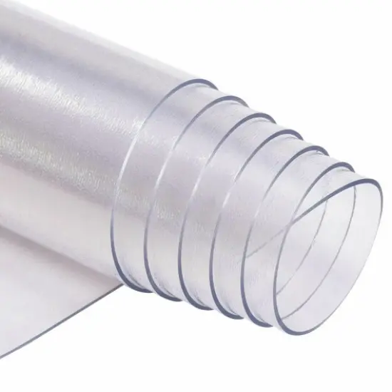 47" PVC Clear Chair Floor Mat Protect Floors from Chair Damage Wear and Tear Suitable for Hard Wood Floors {1}