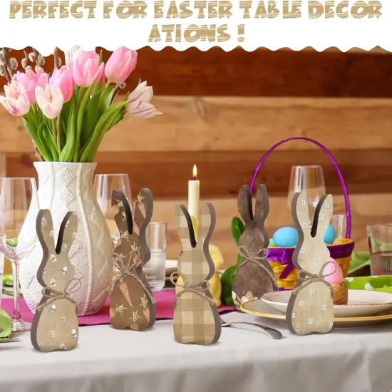 Bunny Outdoor Yard Garden Stuates, Outdoor Statues Home Garden Sculpture, Easter Ornament Sculpture,Yard Figurine for Art Lawn Patio Ornament {3}