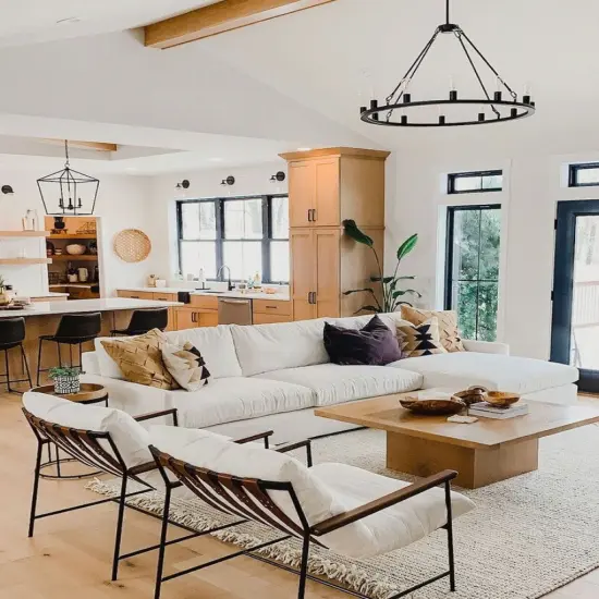 Handmade Southwestern Pillow Cover &ndash; 20&rdquo; Neutral Boho Decor {4}