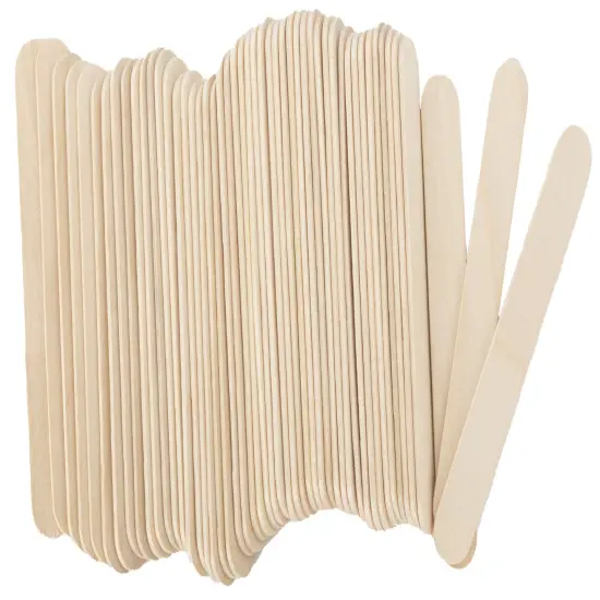CousinDIY Mini Jumbo Craft Sticks 50/Pkg-Natural 4.5" {6}