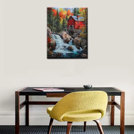 Autumn Forest Landscape Paint by Numbers Kits 16x20 inch {4}