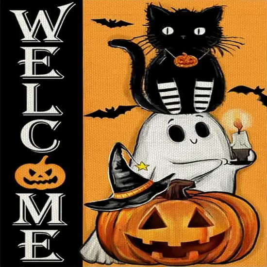 12 x 16 Inch - Halloween Diamond Painting Kits for Adults {1}