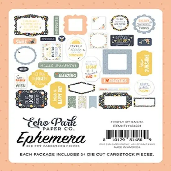 Echo Park Firefly: Firefly Ephemera {1}