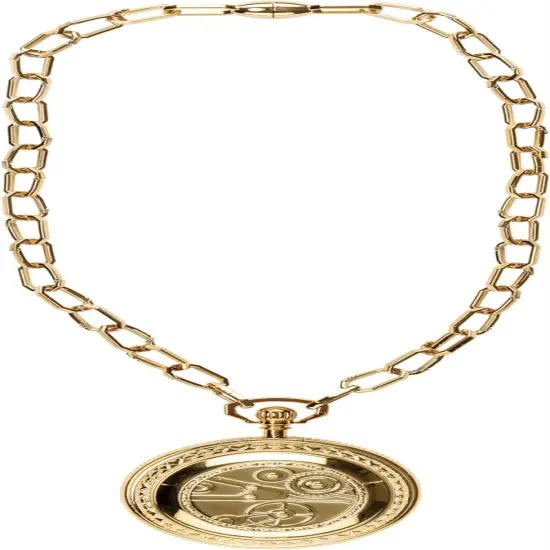 Descendants Pocket Watch Official Disney Descendants The Rise of Red Pocket Watch, Plastic Faux Costume Accessory, One Size {2}