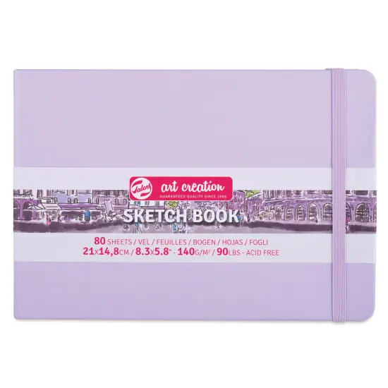 Royal Talens Art Creations Sketchbook - 5.8" x 8.3", Pastel Violet {1}