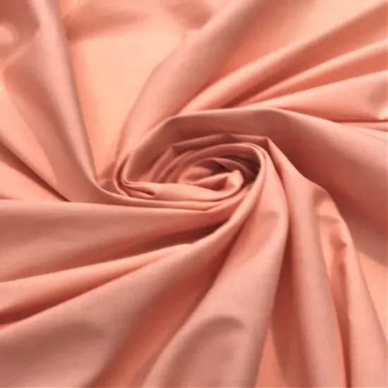 1 Yard Peach Poly Cotton Fabric Light, Breathable, and Soft 59/60&Prime; Wide {1}