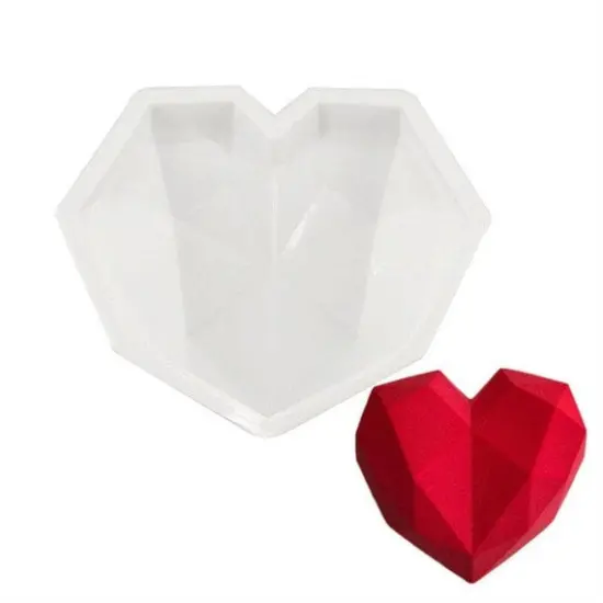 Heart Cake Silicone Mold {3}