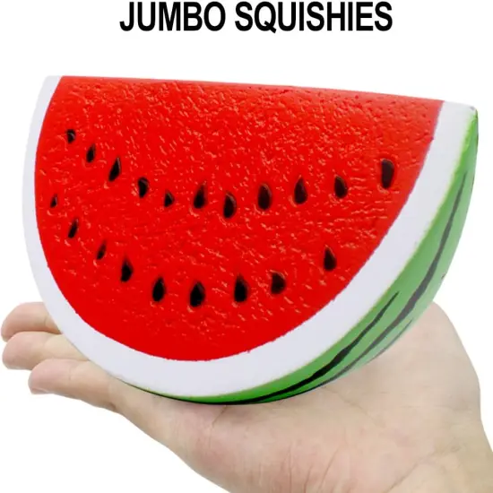 6PCS Jumbo Squishies Slow Rising Strawberry {2}