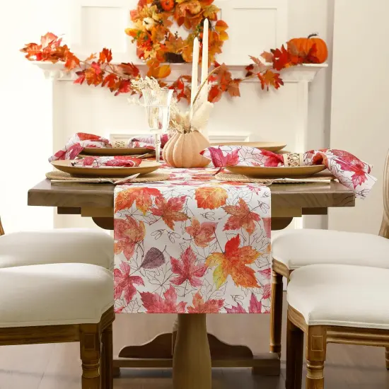 Maple Leaf Table Runners {3}