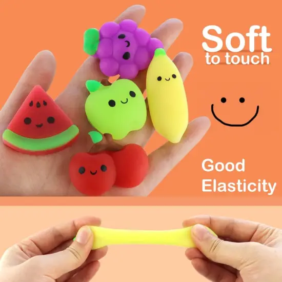 62 Pieces Animals Mochi Squishy Toys {5}
