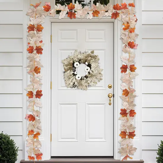 2 Pack Fall Maples Leaves Garland - 11.8Ft {3}
