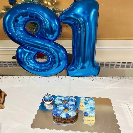 18th Birthday Decorations for Boys Girls - 	Dark Blue {5}