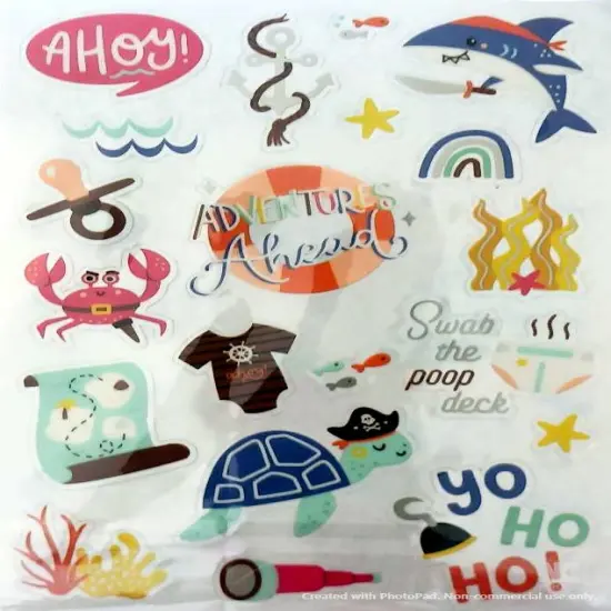 Sticko Baby On Board Flip Pack Stickers {2}