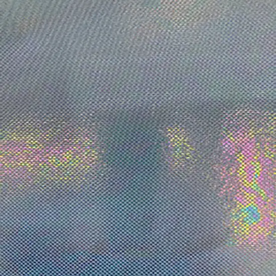 1 Yard Moonlight Foil Nylon Spandex Tricot Fabric 60 Inch Width Black {6}