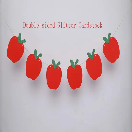 Back to School Glitter Banner {4}