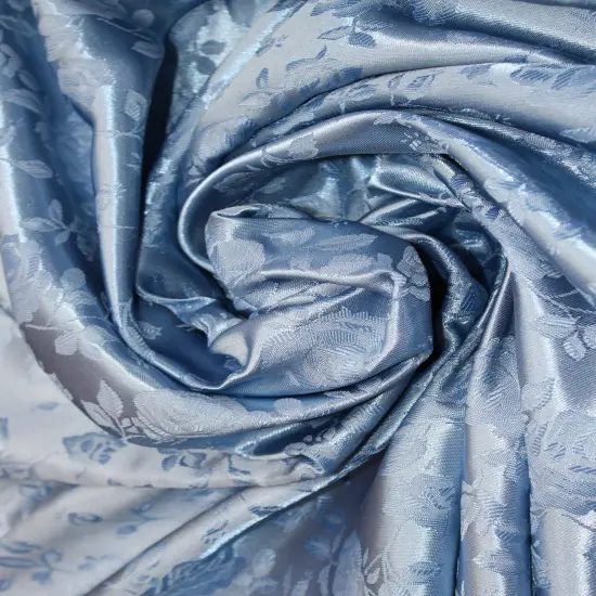 1 Yard Coppen Perri Jacquard Satin reversible fabric for tablecloth overlays curtains 58/60 inches wide {1}