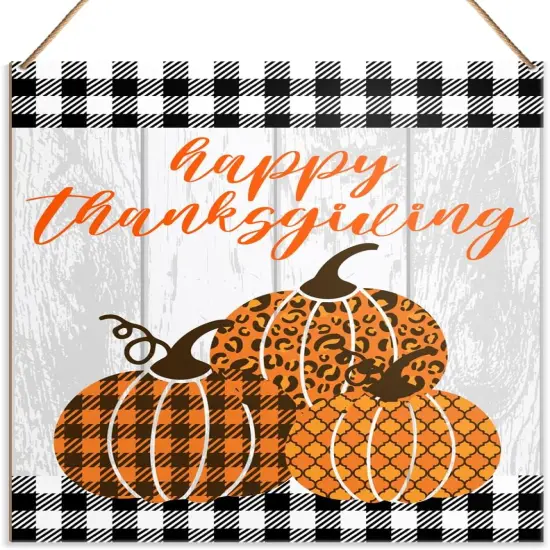 Happy Thanksgiving Wall Art Fall Decor {1}