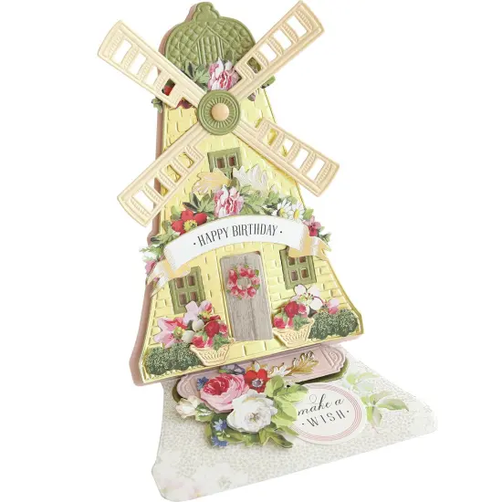 3D Windmill Easel Dies {5}