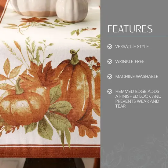 Autumn Pumpkin Grove Fall Runner - Table Decor {3}