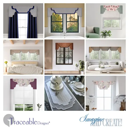 Arched Cornice-Valance Kit - Use any Fabric to Make Professional Valances Without a Sewing Machine {3}