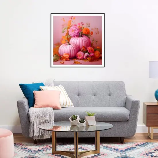 12&times;12Inch - Pumpkin Diamond Painting Kits for Adults {2}