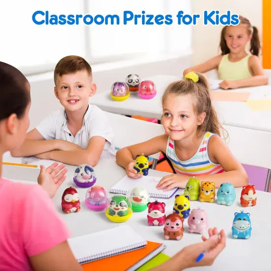 24 Pack Animal Squishy Toys {5}