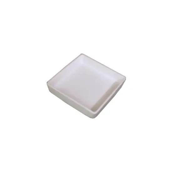 6.75" x 6.75" x 1" Square Dam Patty Gray Glass Fusing Kiln Mold {3}