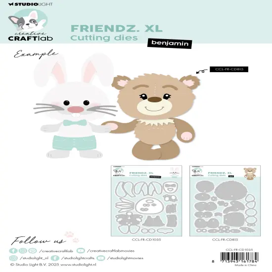 Creative Craftlab Friendz Cutting Die-Benjamin {2}