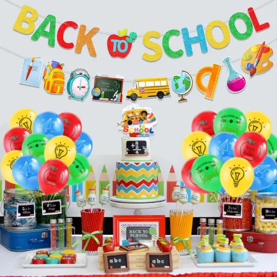 Glitter Back To School Banner {1}