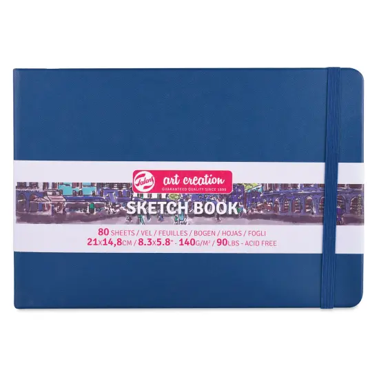 Royal Talens Art Creations Sketchbook - 5.8" x 8.3", Navy {1}
